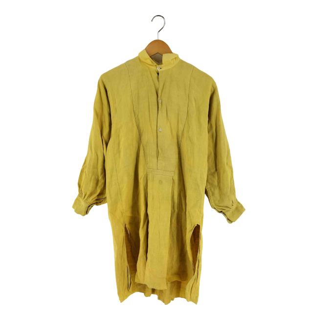 USED古着(ユーズドフルギ) アンティーク 羊飼い スモック リネン ワンピース レディース 表記無 【中古】【ブランド古着バズストア】