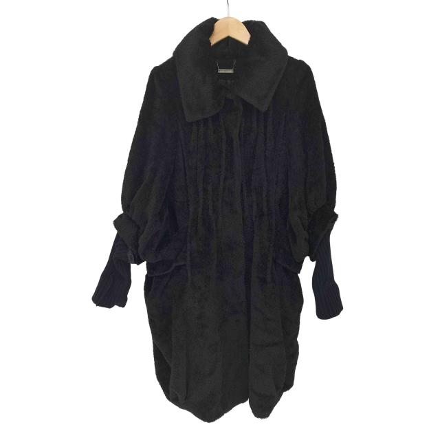 AGNONA(アニオナ) bombyx m moore アルパカブレンドウール ステンカラーコート レディース import：M 【中古】【ブランド古着バズストア】