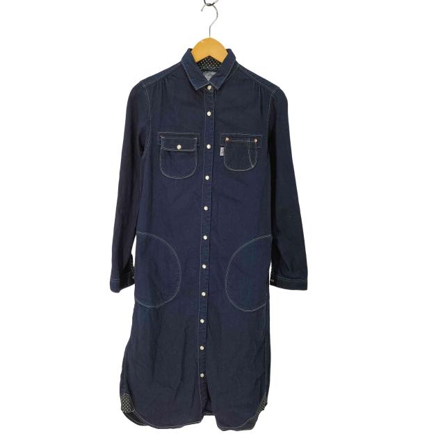 USED古着(ユーズドフルギ) Blue Trick ロング ワンピース デニム レディース FREE 【中古】【ブランド古着バズストア】