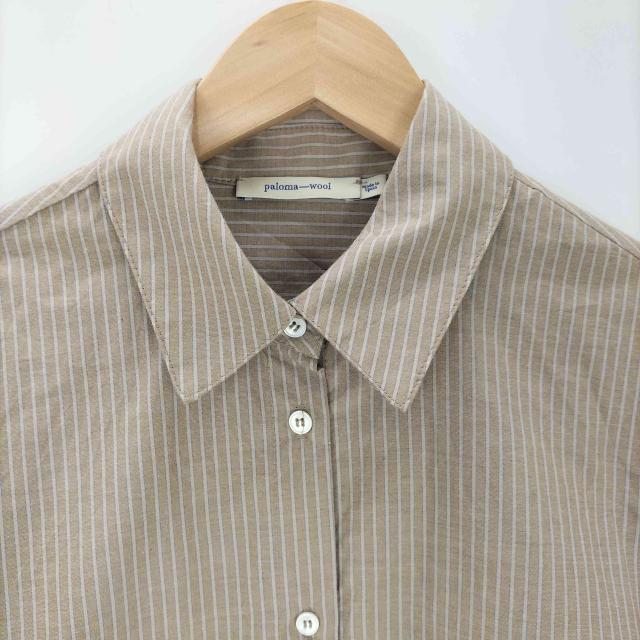 paloma-wool(パロマウール) Donald Stripe Button-Up Shirt レディ 中古 古着 0104 paloma-wool(パロマウール) Donald Stripe Button-Up Shirt