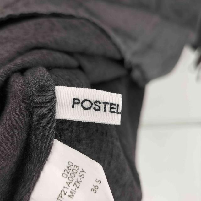 USED古着(ユーズドフルギ) {{POSTELEGANT}} WOOL SILK CRASH SATIN TOP