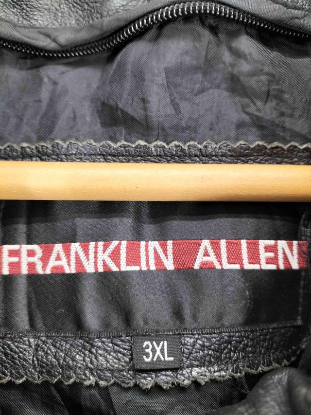 USED古着(ユーズドフルギ) FRANKLIN ALLENビッグサイズレザーハーフ