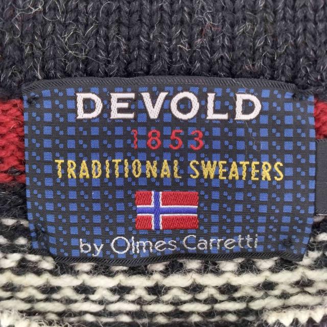 USED古着(ユーズドフルギ) DEVOLD ルディック チロリアンニット メンズ JPN：M 【中古】【ブランド古着バズストア】