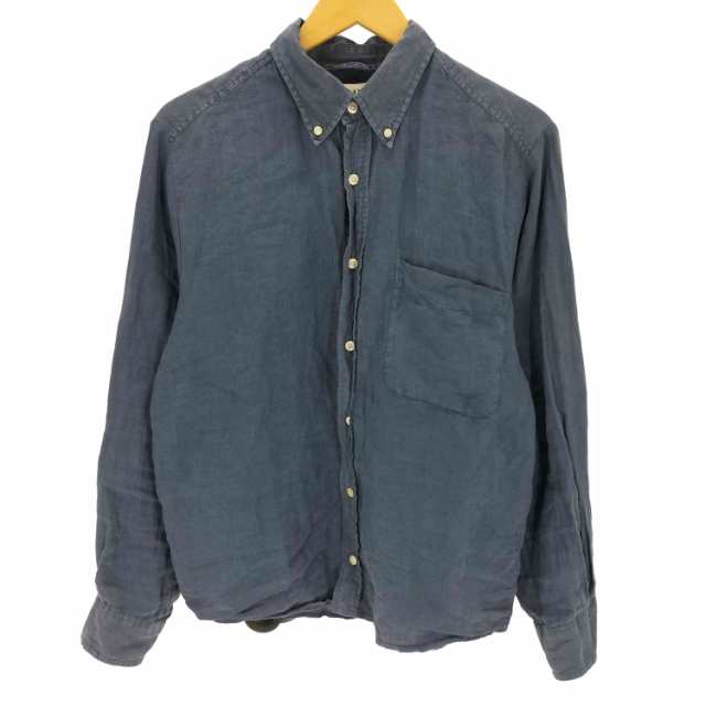 Gap(ギャップ) ポルトガル製 OLD 80-90s リネンボタンダウンシャツ メンズ import：M 【中古】【ブランド古着バズストア】の通販は 8,239円