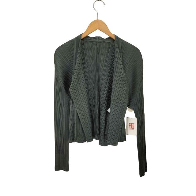 PLEATS PLEASE ISSEY MIYAKE(プリーツプリーズイッセイミヤケ) 24SS プリーツカーディガン レディース  5【中古】【ブランド古着バズストア】