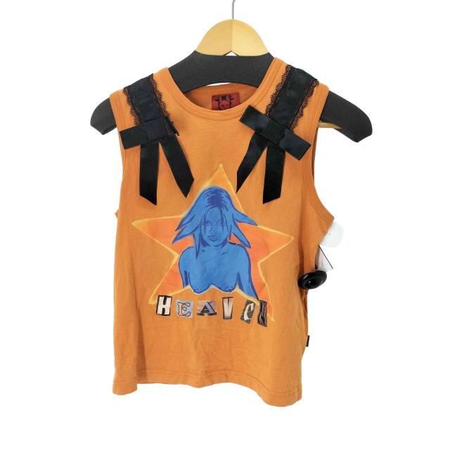heaven by marc jacobs(マークジェイコブス) STAR GIRL BOW TANK レディース import：S 【中古】【ブランド古着バズストア】