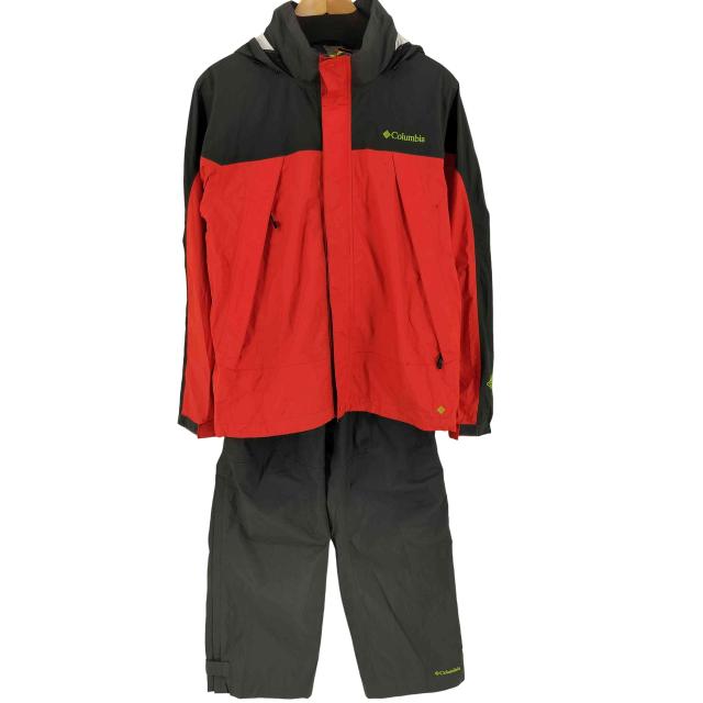 Columbia(コロンビア) グラスバレーレインスーツ メンズ  S【中古】【ブランド古着バズストア】