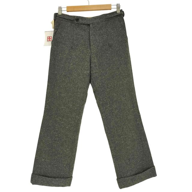 YOHJI YAMAMOTO+NOIR(ヨウジヤマモトプリュスノアール) ウール混 スラックス パンツ レディース JPN：3 【中古】【ブランド古着バズストア】 8,847円
