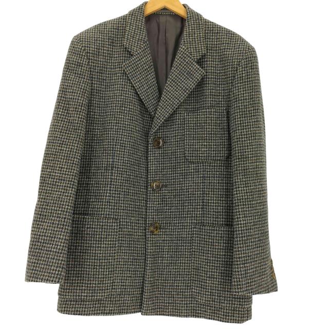 COMME des GARCONS HOMME PLUS(コムデギャルソンオムプリュス) 95AW 3B 千鳥格子 ウール テーラードジャケット メンズ JPN：M 【中古】【ブランド古着バズストア】