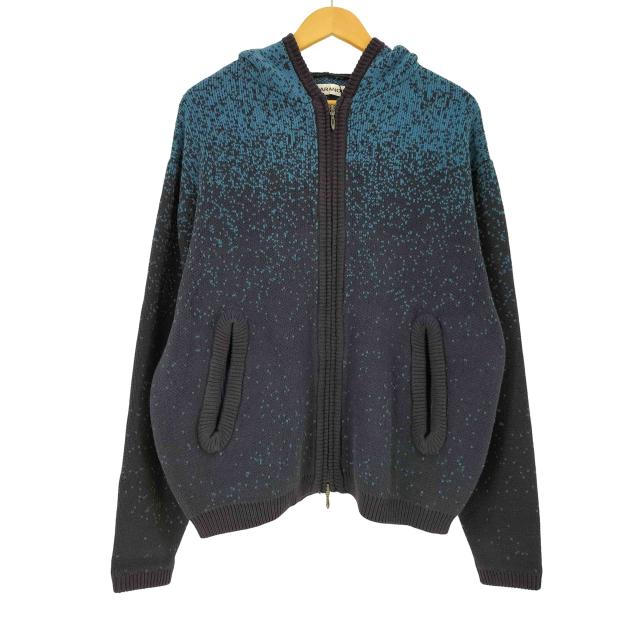 PARANOID(パラノイド) 25aw GRADATION ZIP KNIT HOODIE YUKIY メンズ JPN：M 【中古】【ブランド古着バズストア】