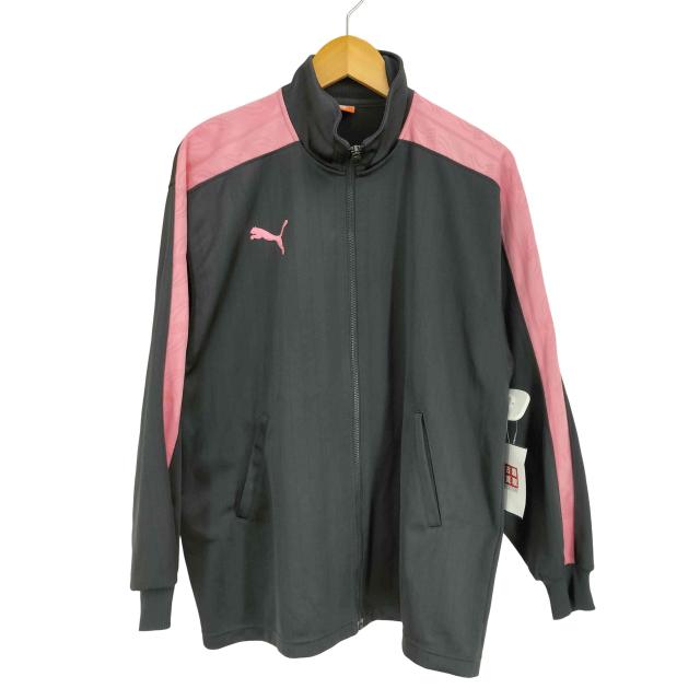 PUMA(プーマ) ロゴ刺しゅう サイドライン トラックジャケット メンズ