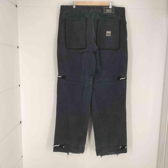 稀少サイズ ジルボー　デニム　シャトルパンツ　ビンテージ　90s　ブラック マリテフランソワジルボー シャトルパンツ ブラックデニム 超