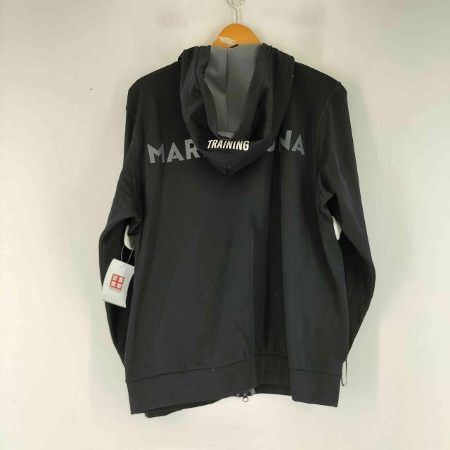 マークアンドロナ　パーカー　46サイズ　中古 MARK＆LONA(マークアンドロナ) ロゴプリント ジップパーカー メンズ