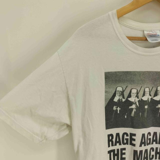 USED古着(ユーズドフルギ) 00S Hanesボディ Nuns and Guns シスター 銃 プリント バンド Tシャツ コピーライト2008年 メンズ import：M 【中古】【ブランド古着バズストア】_2