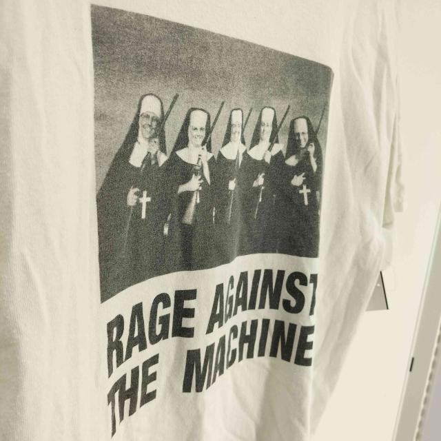 USED古着(ユーズドフルギ) 00S Hanesボディ Nuns and Guns シスター 銃 プリント バンド Tシャツ コピーライト2008年 メンズ import：M 【中古】【ブランド古着バズストア】_4