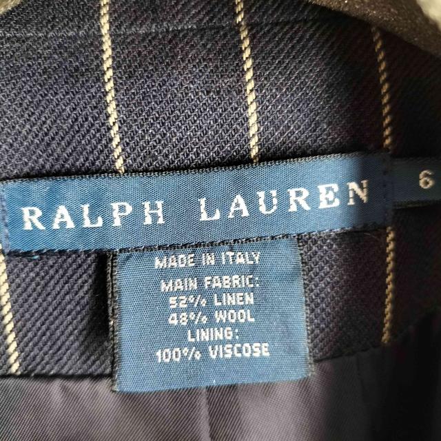 RALPH LAUREN(ラルフローレン) 00S イタリア製 リネン混 ウール RALPH LAUREN(ラルフローレン) 00S イタリア製 リネン混 ウール