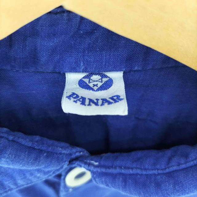 USED古着(ユーズドフルギ) panar carson pirie scott co 40S プルオーバーオフィサーシャツ メンズ 表記無 【中古】【ブランド古着バズストア】 USED古着(ユーズドフルギ) panar carson pirie scott co 40S プル