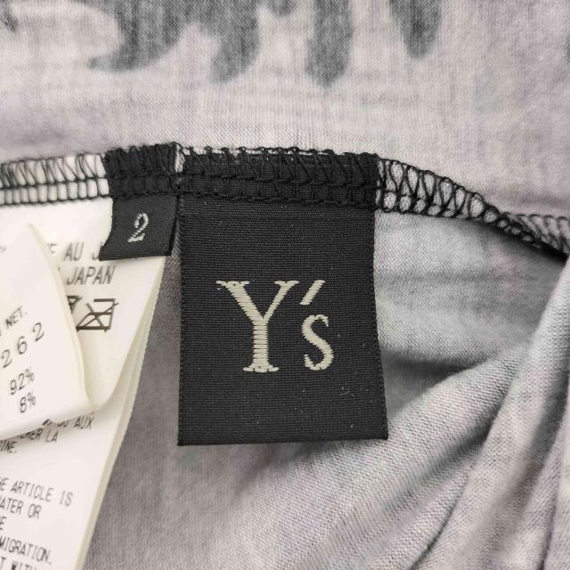 Ys(ワイズ) グラフィックプリント カットソー レディース 2【中古】【ブランド古着バズストア】_5