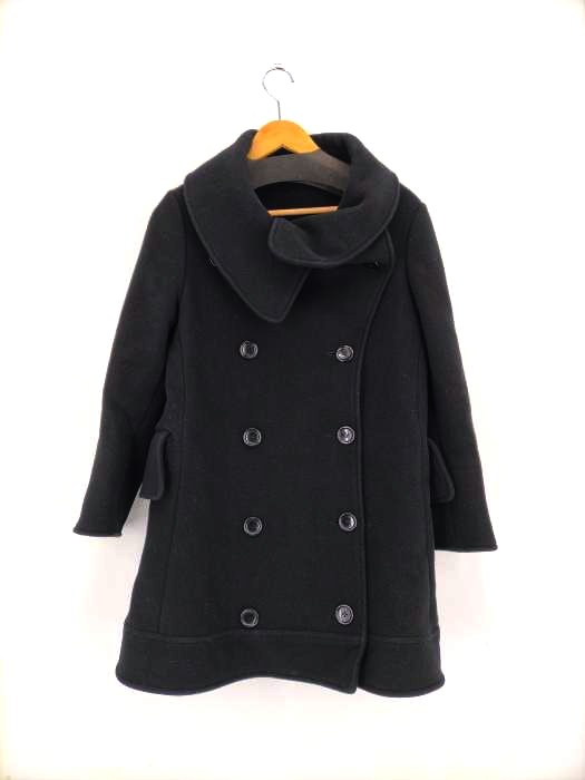 Yohji Yamamoto FEMME(ヨウジヤマモト ファム) メルトンウール ビッグカラーPコート レディース JPN：1  【中古】【ブランド古着バズストア】の通販はau PAY マーケット - ブランド古着のBAZZSTORE(バズストア) | au PAY  マーケット－通販サイト