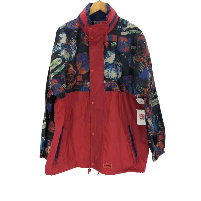 USED古着(ユーズドフルギ) {{jeantex}}総柄ナイロンジャケット メンズ JPN：M 【中古】【ブランド古着バズストア】の通販は