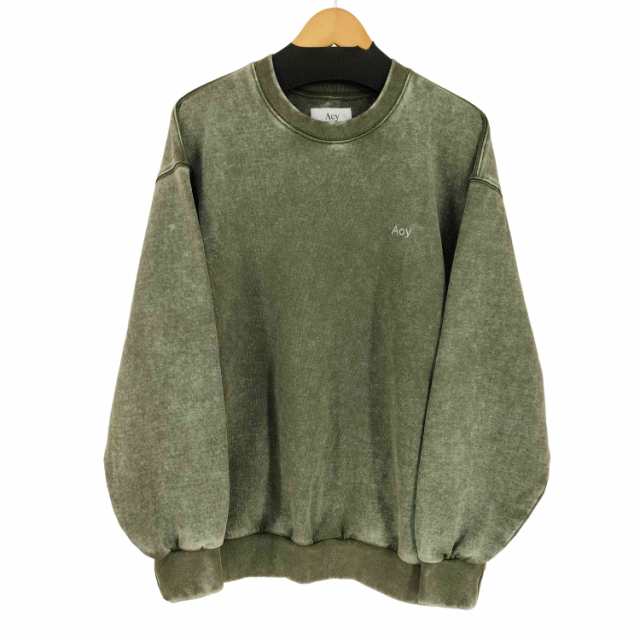 USED古着(ユーズドフルギ) {{Acy}} 23AW GARMENT DYE CREW NECK SWEAT メンズ JPN：3 【中古】【ブランド古着バズストア】の通販は