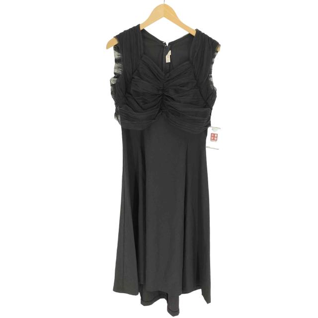 COMME des GARCONS(コムデギャルソン) AD2004 チュール装飾 ノースリーブ ワンピース レディース 表記無 【中古】【ブランド古着バズストア】