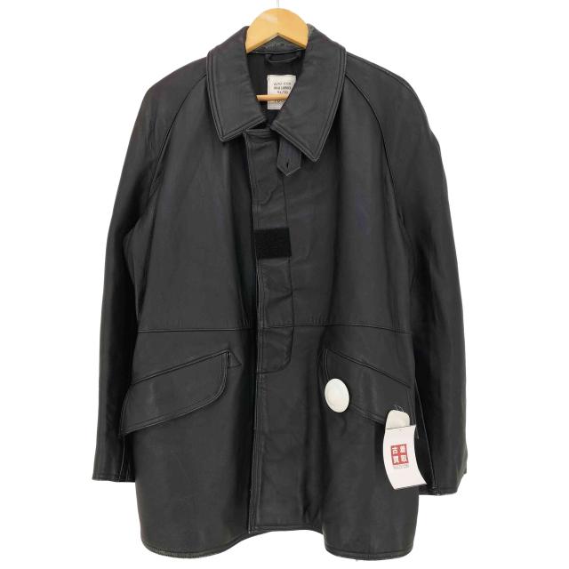 FRENCH ARMY(フレンチアーミー) フランス軍 ファイヤーマン レザージャケット  メンズ 表記無 100M【中古】【ブランド古着バズストア】