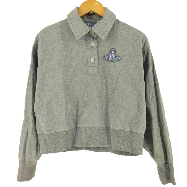 Vivienne Westwood RED LABEL(ヴィヴィアンウエストウッドレッドレーベル) Orb Patch ポロ レディース  00【中古】【ブランド古着バズストア】