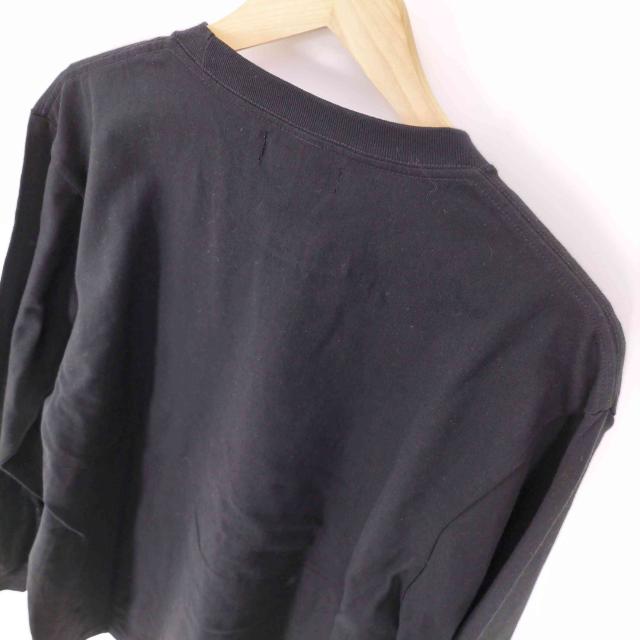 printstar(プリントスター) traitor メタリック ボーン スカル 骸骨 プリント L/S クルーネック Tシャツ メンズ import：L 【中古】【ブランド古着バズストア】_3