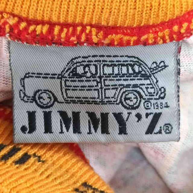 USED古着(ユーズドフルギ) JIMMYS 80S 1984コピーライト 総柄 S/S カットソー メンズ 表記無 【中古】【ブランド古着バズストア】_5
