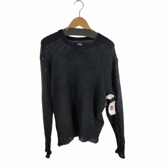 Stussy(ステューシー) S LOOSE KNIT SWEATER メンズ JPN：M 【中古】【ブランド古着バズストア】｜au PAY マーケット