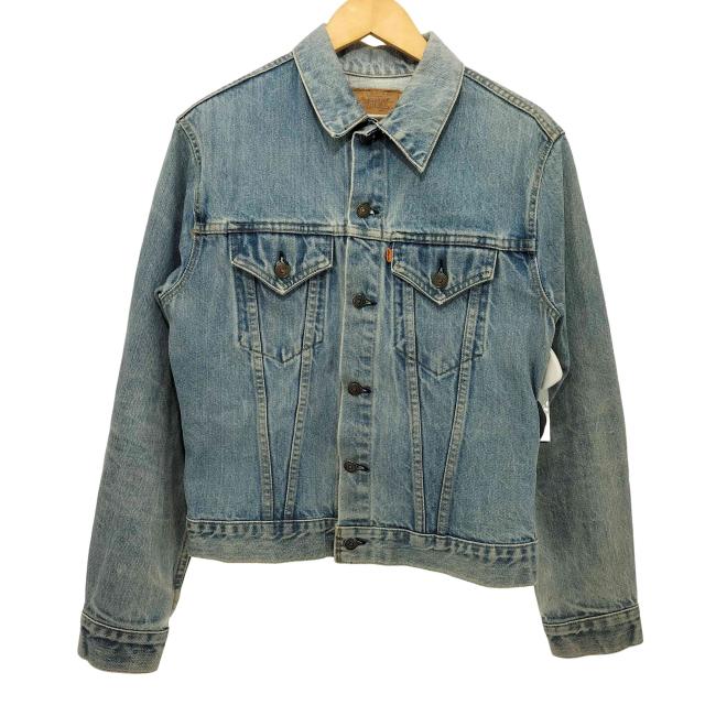 Levis(リーバイス) 80S USA製 70705-0317 オレンジタブ デニムジャケット メンズ  22【中古】【ブランド古着バズストア】の通販は 9,889円
