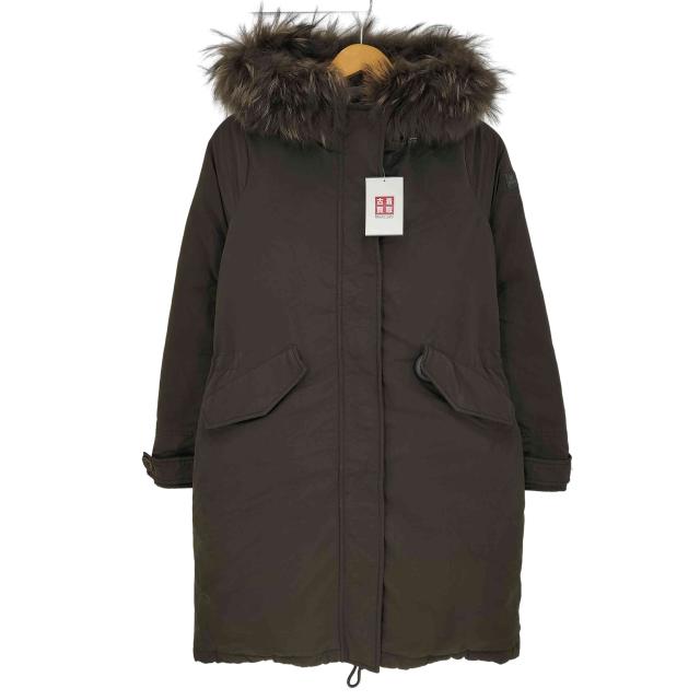 USED古着(ユーズドフルギ) {{HETREGO}} MR QUEEN ラクーン ラビットファー付 ダウンモッズ コート レディース JPN：38 【中古】【ブランド古着バズストア】