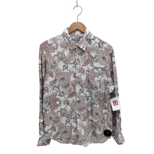COMME des GARCONS HOMME(コムデギャルソンオム) 90S 田中オム ペイズリー バンダナ柄 レーヨン 長袖シャツ archive メンズ JPN：M 【中古】【ブランド古着バズストア】
