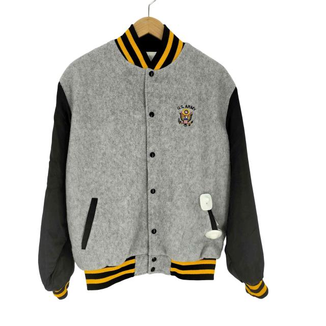 ARTEX(アーテックス) USA製 U.S.ARMY フリース スタジャン メンズ import：L 【中古】【ブランド古着バズストア】