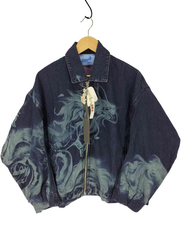 USED古着(ユーズドフルギ) Gerrit Jacob PRINTED DENIM JACKET メンズ import：S 【中古】【ブランド古着バズストア】 21,079円