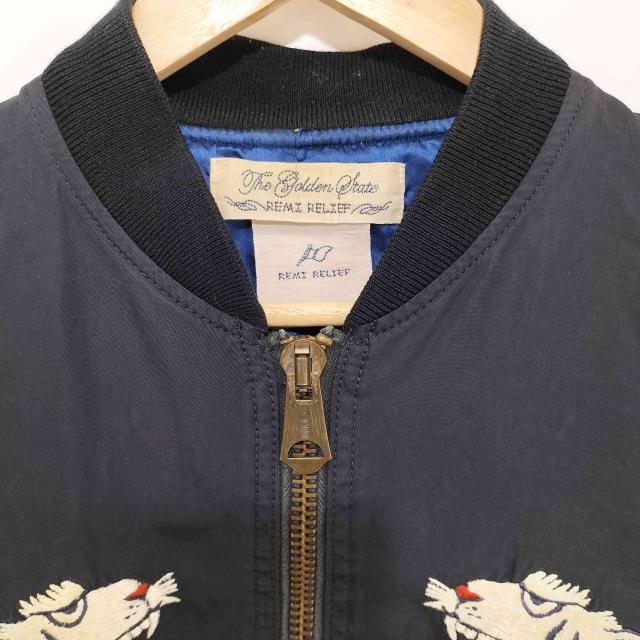 希少 REMI RELIEF ALASKA 66ナイロン ボマージャケット REMI RELIEF(レミレリーフ) 66ナイロン ボマージャケット ALASKA
