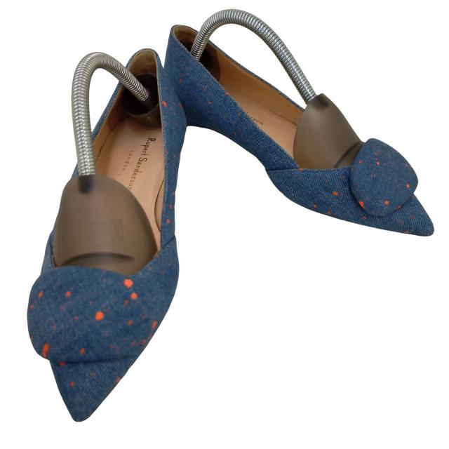 rupert sanderso n(ルパートサンダーソ ン) デニム フラットシューズ