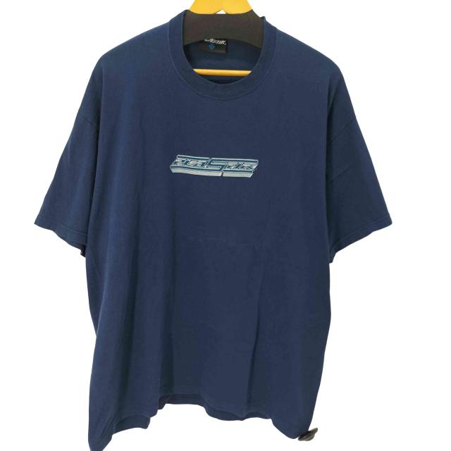 USED古着(ユーズドフルギ) {{PLASTIK}} キャラクタープリントクルーネック S/S Tシャツ メンズ import：XL 【中古】【ブランド古着バズストア】