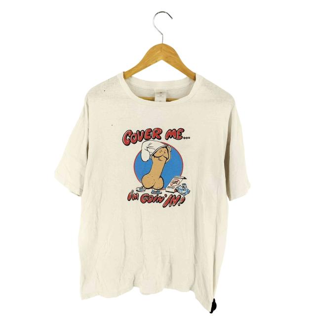 FRUIT OF THE LOOM(フルーツオブザルーム) 90S COVER ME プリントTシャツ メンズ import：XL 【中古】【ブランド古着バズストア】