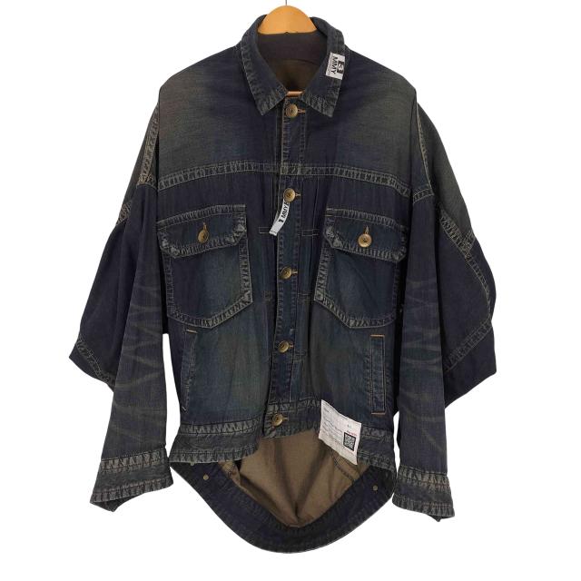 Maison MIHARA YASUHIRO(メゾンミハラヤスヒロ) 24SS Super Big Denim Jacket メンズ 46【中古】【ブランド古着バズストア】