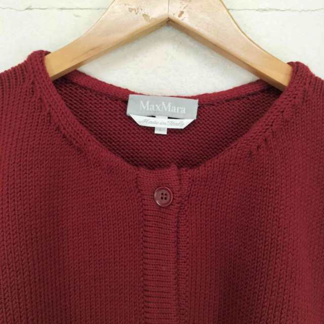 MAX MARA(マックスマーラ) 白タグ MADE IN ITALY ウールクルー