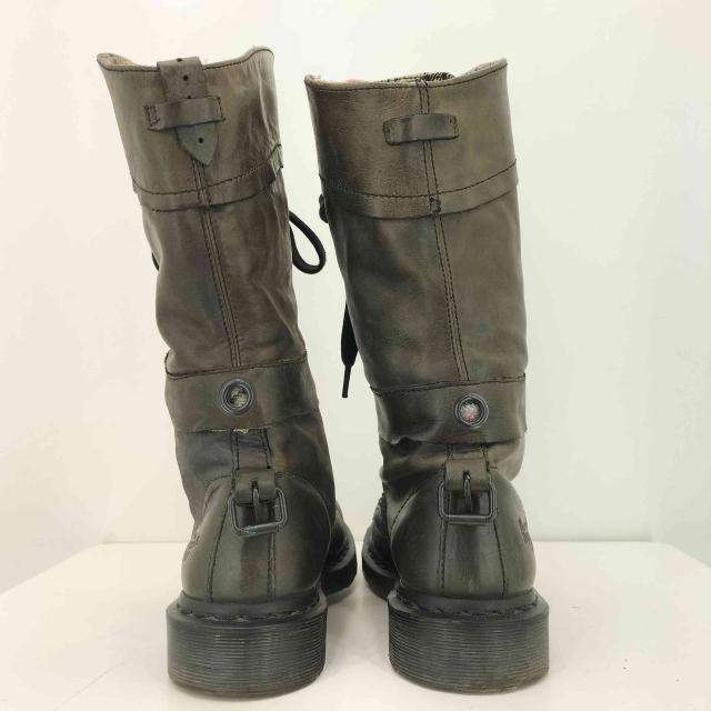 Dr.Martens(ドクターマーチン) 12ホール 裏地チェック柄 ハイカット ブーツ レディース EU38【中古】【ブランド古着バズストア】_2