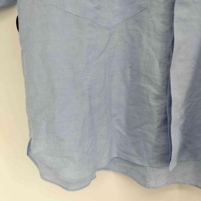 Drawer(ドゥロワー) コットンブザムスタンドカラーシャツ メンズ 38【中古】【ブランド古着バズストア】_4