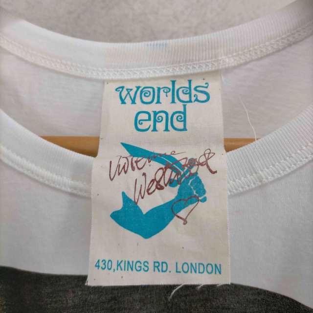 Vivienne Westwood worlds end(ヴィヴィアンウエストウッド ワールズエンド) AR Tシャツ レディース JPN：S  【中古】【ブランド古着バズストア】の通販はau PAY マーケット - ブランド古着のBAZZSTORE(バズストア) | au PAY  マーケット－通販サイト