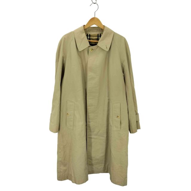 BURBERRYS(バーバリーズ) イングランド製 裏地ノバチェック ステンカラーコート メンズ 表記無 【中古】【ブランド古着バズストア】の通販は