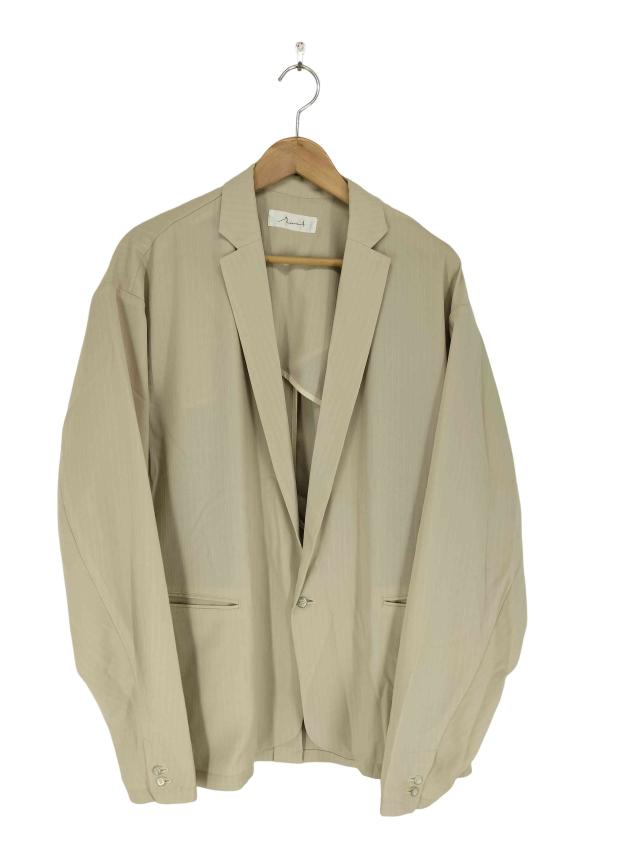 USED古着(ユーズドフルギ) {{rin by TTAGGG}}ストライプ1Bテーラードジャケット import メンズ  L【中古】【ブランド古着バズストア】