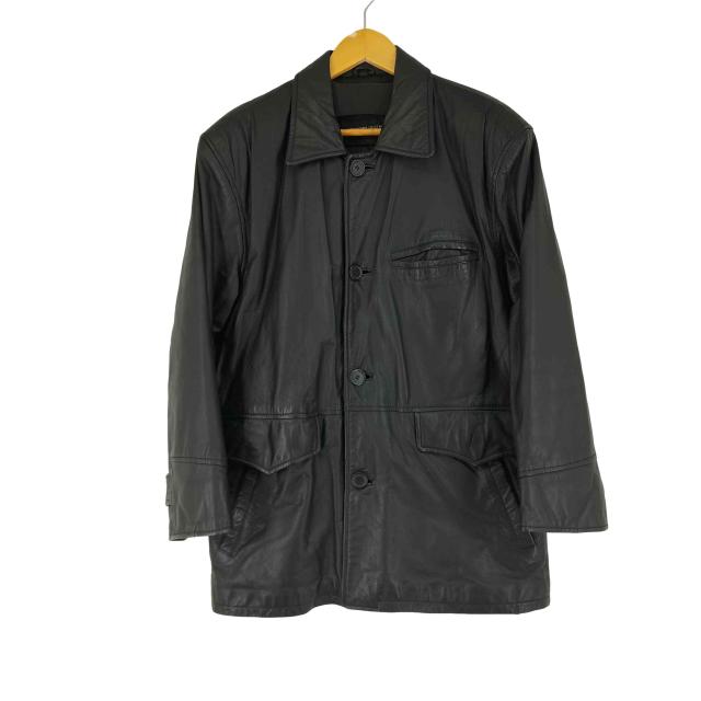 USED古着(ユーズドフルギ) {{UNKNOWN DESTINATION }} カウレザーコート メンズ 表記無 【中古】【ブランド古着バズストア】