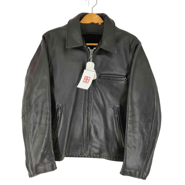 Schott(ショット) USA製 ライナー付き 643 レザー ジャケット メンズ US：34 【中古】【ブランド古着バズストア】