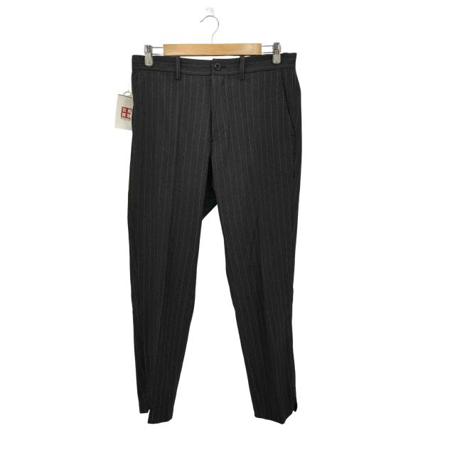 MAGIC STICK ENTERTAINMENT(マジックスティック) YAKUZA PIN-STRIPES CROPPED TROUSERS テーパードスラックス メンズ JPN：M 【中古】【ブランド古着バズストア】